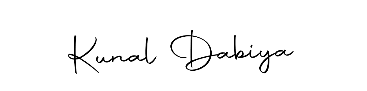 Kunal Dabiya stylish signature style. Best Handwritten Sign (Autography-DOLnW) for my name. Handwritten Signature Collection Ideas for my name Kunal Dabiya. Kunal Dabiya signature style 10 images and pictures png