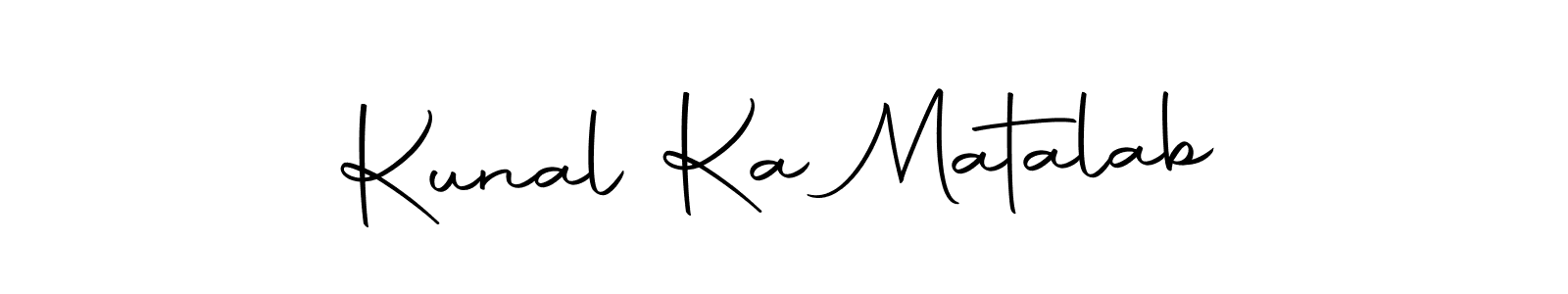The best way (Autography-DOLnW) to make a short signature is to pick only two or three words in your name. The name Kunal Ka Matalab include a total of six letters. For converting this name. Kunal Ka Matalab signature style 10 images and pictures png