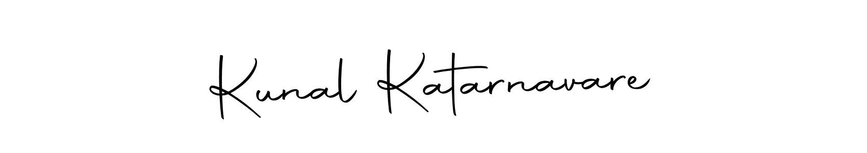 Here are the top 10 professional signature styles for the name Kunal Katarnavare. These are the best autograph styles you can use for your name. Kunal Katarnavare signature style 10 images and pictures png