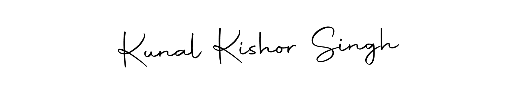How to make Kunal Kishor Singh signature? Autography-DOLnW is a professional autograph style. Create handwritten signature for Kunal Kishor Singh name. Kunal Kishor Singh signature style 10 images and pictures png