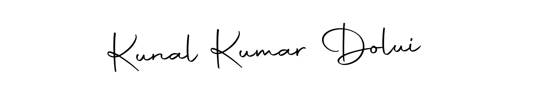 Make a beautiful signature design for name Kunal Kumar Dolui. With this signature (Autography-DOLnW) style, you can create a handwritten signature for free. Kunal Kumar Dolui signature style 10 images and pictures png