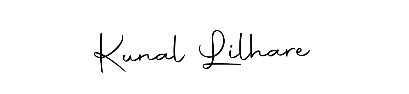 Use a signature maker to create a handwritten signature online. With this signature software, you can design (Autography-DOLnW) your own signature for name Kunal Lilhare. Kunal Lilhare signature style 10 images and pictures png