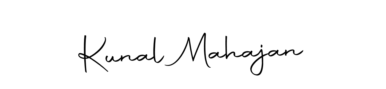 Design your own signature with our free online signature maker. With this signature software, you can create a handwritten (Autography-DOLnW) signature for name Kunal Mahajan. Kunal Mahajan signature style 10 images and pictures png