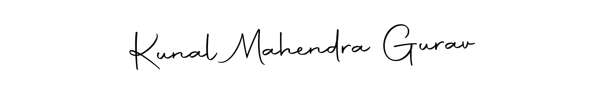 Autography-DOLnW is a professional signature style that is perfect for those who want to add a touch of class to their signature. It is also a great choice for those who want to make their signature more unique. Get Kunal Mahendra Gurav name to fancy signature for free. Kunal Mahendra Gurav signature style 10 images and pictures png