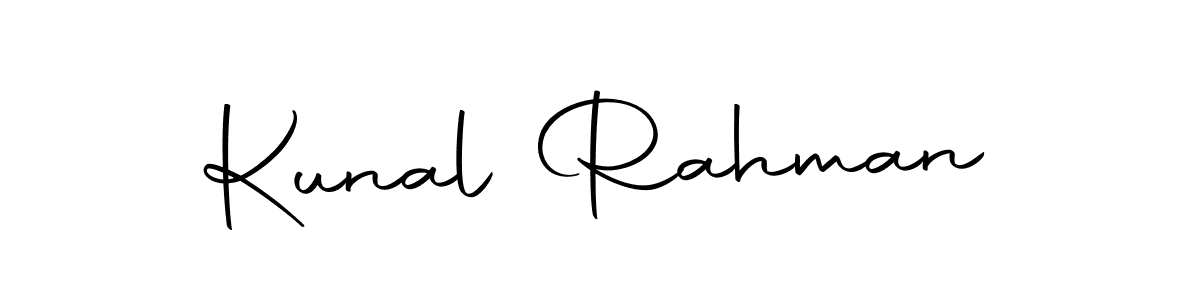 The best way (Autography-DOLnW) to make a short signature is to pick only two or three words in your name. The name Kunal Rahman include a total of six letters. For converting this name. Kunal Rahman signature style 10 images and pictures png