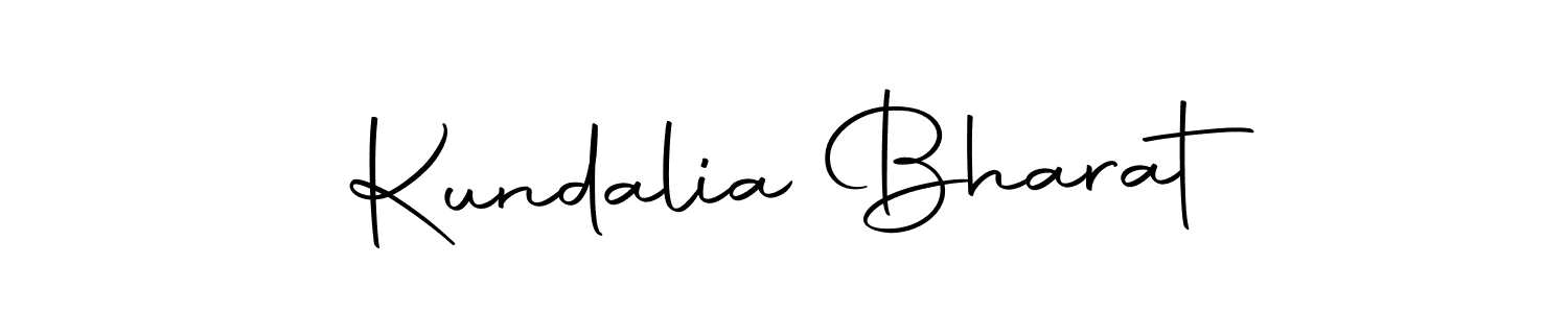 Design your own signature with our free online signature maker. With this signature software, you can create a handwritten (Autography-DOLnW) signature for name Kundalia Bharat. Kundalia Bharat signature style 10 images and pictures png