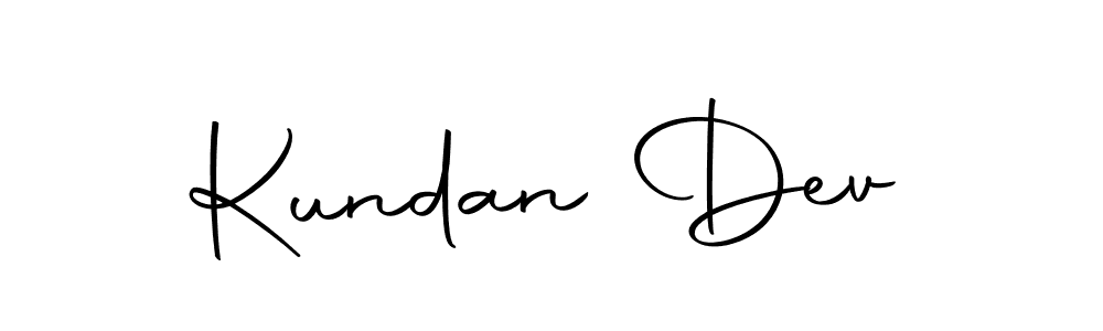 You should practise on your own different ways (Autography-DOLnW) to write your name (Kundan Dev) in signature. don't let someone else do it for you. Kundan Dev signature style 10 images and pictures png