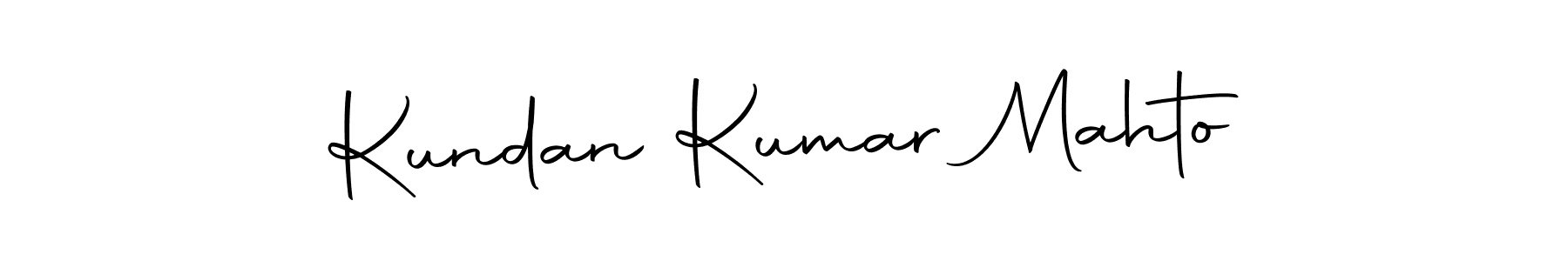 Make a beautiful signature design for name Kundan Kumar Mahto. With this signature (Autography-DOLnW) style, you can create a handwritten signature for free. Kundan Kumar Mahto signature style 10 images and pictures png