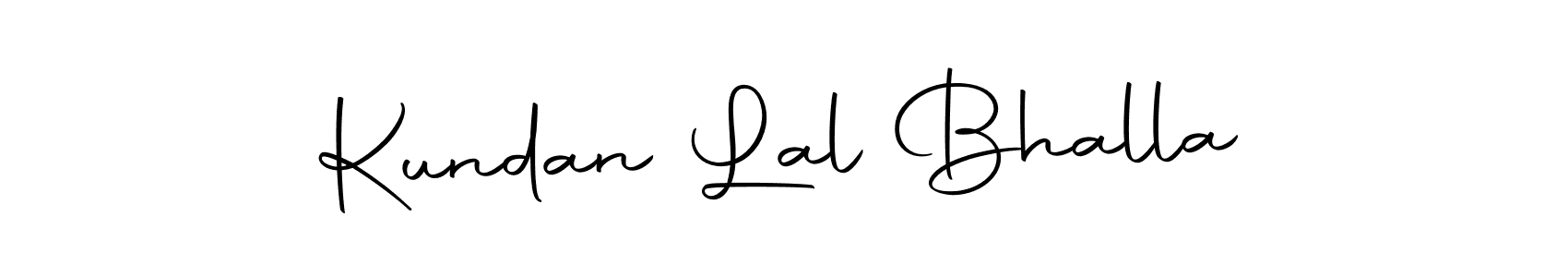 Make a beautiful signature design for name Kundan Lal Bhalla. With this signature (Autography-DOLnW) style, you can create a handwritten signature for free. Kundan Lal Bhalla signature style 10 images and pictures png