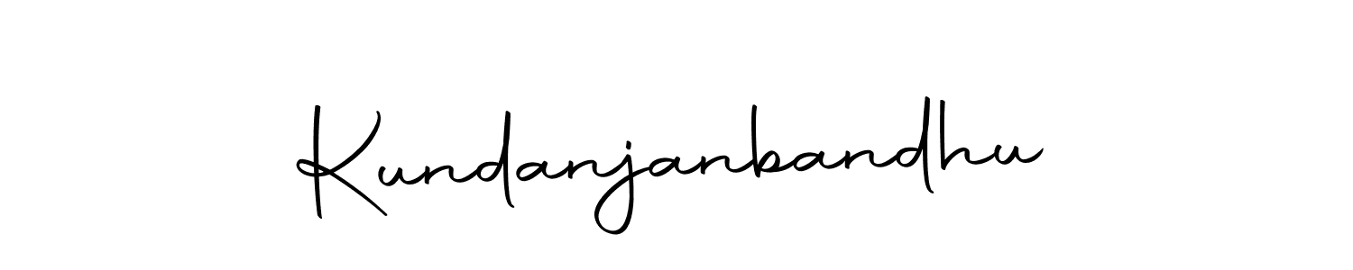 Similarly Autography-DOLnW is the best handwritten signature design. Signature creator online .You can use it as an online autograph creator for name Kundanjanbandhu. Kundanjanbandhu signature style 10 images and pictures png