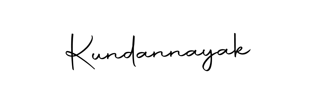 Design your own signature with our free online signature maker. With this signature software, you can create a handwritten (Autography-DOLnW) signature for name Kundannayak. Kundannayak signature style 10 images and pictures png
