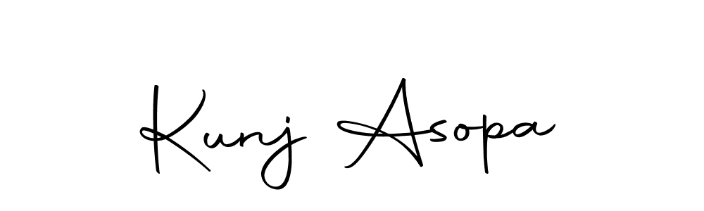 Also You can easily find your signature by using the search form. We will create Kunj Asopa name handwritten signature images for you free of cost using Autography-DOLnW sign style. Kunj Asopa signature style 10 images and pictures png