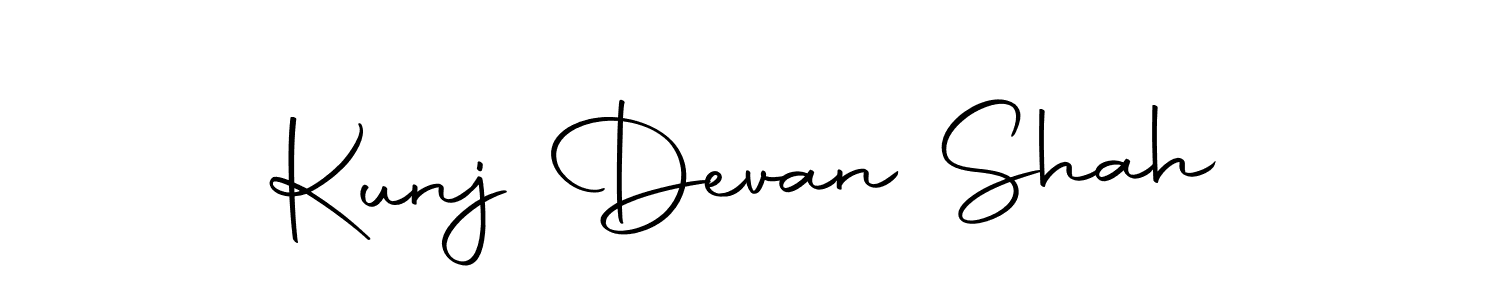 Kunj Devan Shah stylish signature style. Best Handwritten Sign (Autography-DOLnW) for my name. Handwritten Signature Collection Ideas for my name Kunj Devan Shah. Kunj Devan Shah signature style 10 images and pictures png