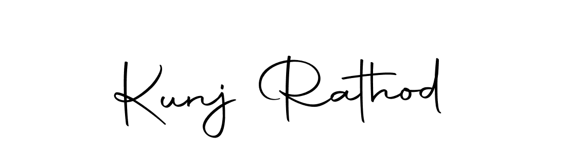 Kunj Rathod stylish signature style. Best Handwritten Sign (Autography-DOLnW) for my name. Handwritten Signature Collection Ideas for my name Kunj Rathod. Kunj Rathod signature style 10 images and pictures png
