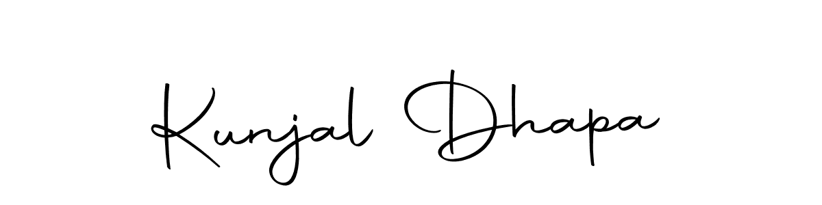 if you are searching for the best signature style for your name Kunjal Dhapa. so please give up your signature search. here we have designed multiple signature styles  using Autography-DOLnW. Kunjal Dhapa signature style 10 images and pictures png