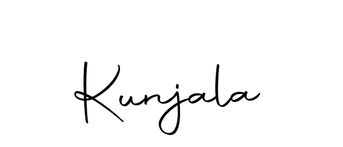 Make a beautiful signature design for name Kunjala. Use this online signature maker to create a handwritten signature for free. Kunjala signature style 10 images and pictures png