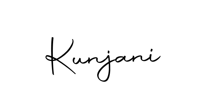 Similarly Autography-DOLnW is the best handwritten signature design. Signature creator online .You can use it as an online autograph creator for name Kunjani. Kunjani signature style 10 images and pictures png