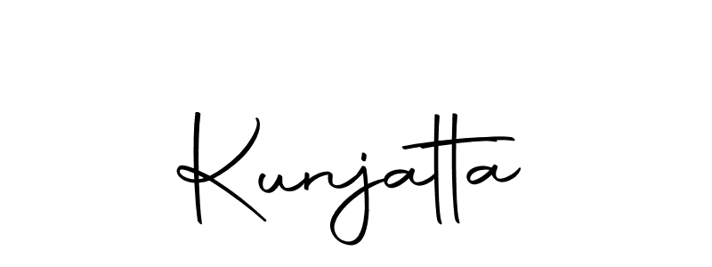 Autography-DOLnW is a professional signature style that is perfect for those who want to add a touch of class to their signature. It is also a great choice for those who want to make their signature more unique. Get Kunjatta name to fancy signature for free. Kunjatta signature style 10 images and pictures png