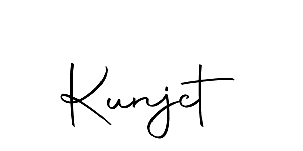 Kunjct stylish signature style. Best Handwritten Sign (Autography-DOLnW) for my name. Handwritten Signature Collection Ideas for my name Kunjct. Kunjct signature style 10 images and pictures png