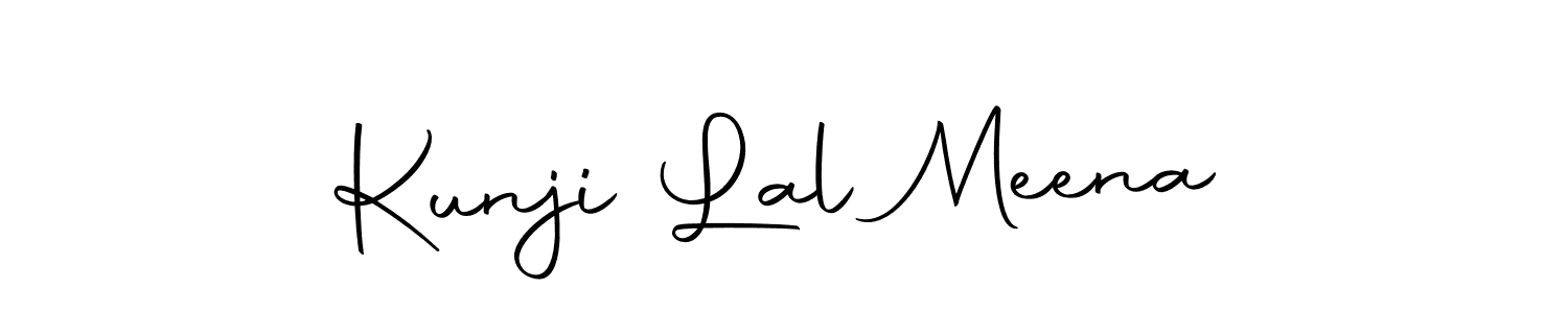 Use a signature maker to create a handwritten signature online. With this signature software, you can design (Autography-DOLnW) your own signature for name Kunji Lal Meena. Kunji Lal Meena signature style 10 images and pictures png