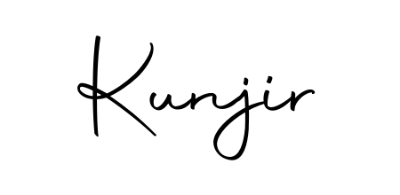 If you are searching for the best signature style for your name Kunjir, here we have designed multiple signature styles using Autography-DOLnW. Kunjir signature style 10 images and pictures png
