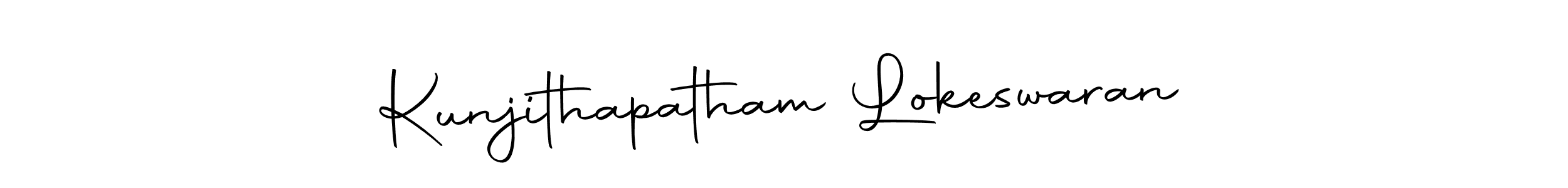 Make a beautiful signature design for name Kunjithapatham Lokeswaran. With this signature (Autography-DOLnW) style, you can create a handwritten signature for free. Kunjithapatham Lokeswaran signature style 10 images and pictures png