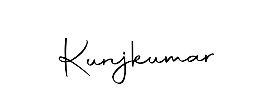 You should practise on your own different ways (Autography-DOLnW) to write your name (Kunjkumar) in signature. don't let someone else do it for you. Kunjkumar signature style 10 images and pictures png