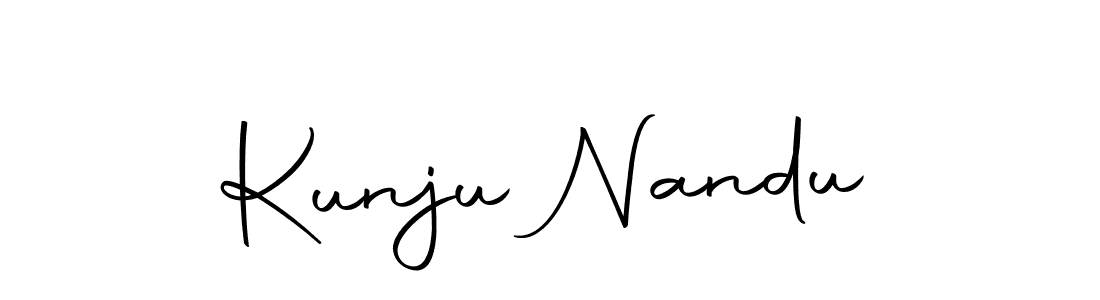 Make a short Kunju Nandu signature style. Manage your documents anywhere anytime using Autography-DOLnW. Create and add eSignatures, submit forms, share and send files easily. Kunju Nandu signature style 10 images and pictures png