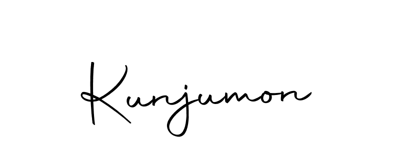 Make a beautiful signature design for name Kunjumon. With this signature (Autography-DOLnW) style, you can create a handwritten signature for free. Kunjumon signature style 10 images and pictures png