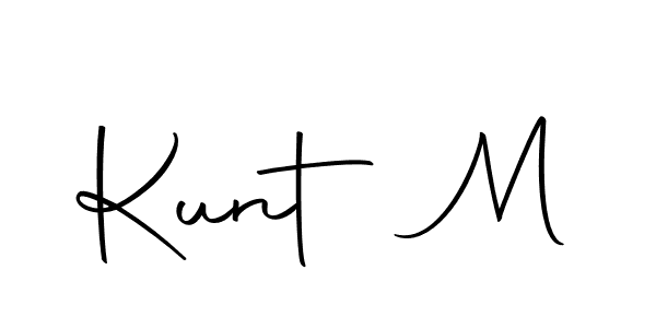 if you are searching for the best signature style for your name Kunt M. so please give up your signature search. here we have designed multiple signature styles  using Autography-DOLnW. Kunt M signature style 10 images and pictures png