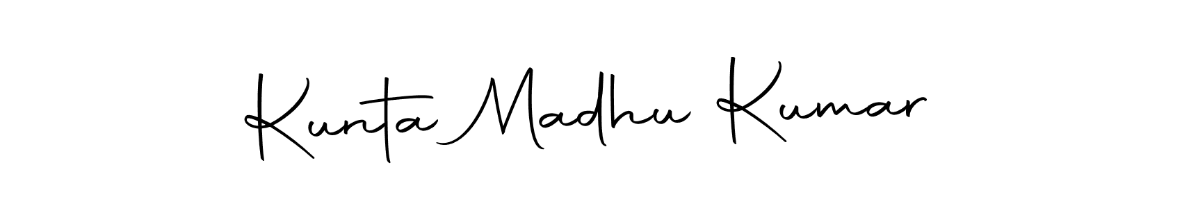 Also we have Kunta Madhu Kumar name is the best signature style. Create professional handwritten signature collection using Autography-DOLnW autograph style. Kunta Madhu Kumar signature style 10 images and pictures png