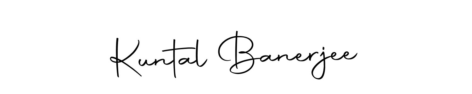 Make a beautiful signature design for name Kuntal Banerjee. Use this online signature maker to create a handwritten signature for free. Kuntal Banerjee signature style 10 images and pictures png
