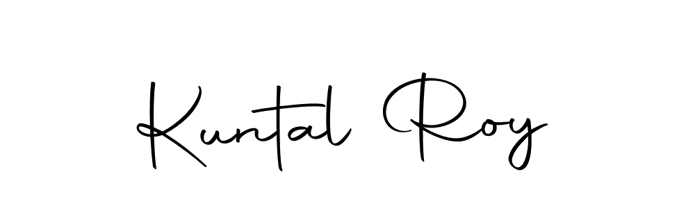 Design your own signature with our free online signature maker. With this signature software, you can create a handwritten (Autography-DOLnW) signature for name Kuntal Roy. Kuntal Roy signature style 10 images and pictures png