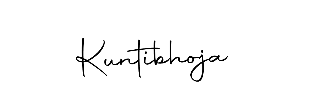 Create a beautiful signature design for name Kuntibhoja. With this signature (Autography-DOLnW) fonts, you can make a handwritten signature for free. Kuntibhoja signature style 10 images and pictures png