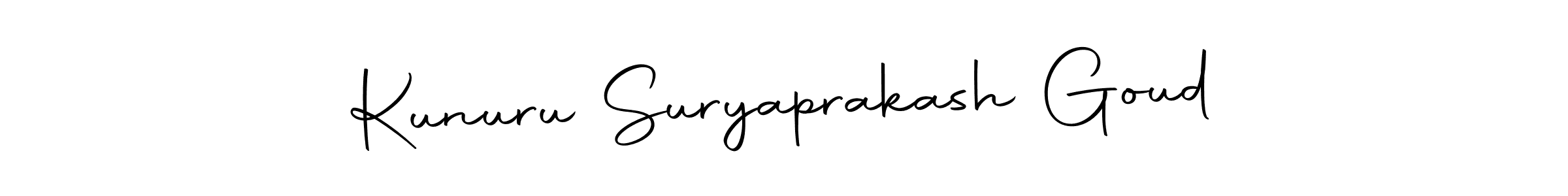 Also You can easily find your signature by using the search form. We will create Kunuru Suryaprakash Goud name handwritten signature images for you free of cost using Autography-DOLnW sign style. Kunuru Suryaprakash Goud signature style 10 images and pictures png