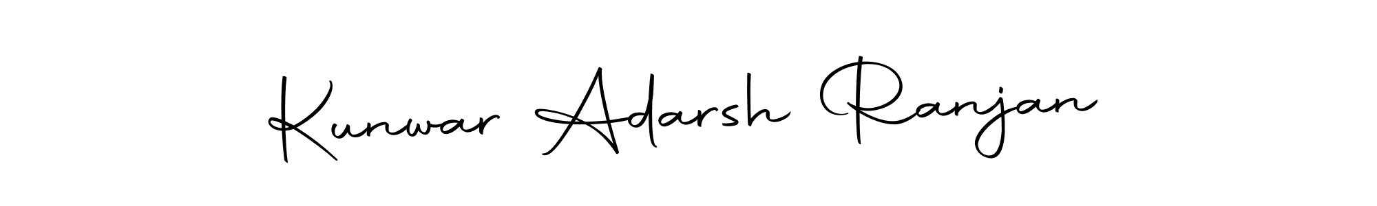 Make a beautiful signature design for name Kunwar Adarsh Ranjan. With this signature (Autography-DOLnW) style, you can create a handwritten signature for free. Kunwar Adarsh Ranjan signature style 10 images and pictures png