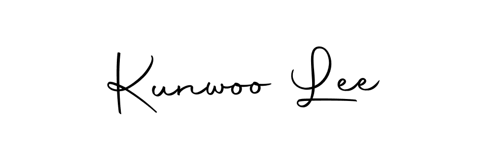 Make a beautiful signature design for name Kunwoo Lee. With this signature (Autography-DOLnW) style, you can create a handwritten signature for free. Kunwoo Lee signature style 10 images and pictures png