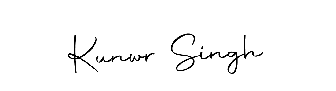 Similarly Autography-DOLnW is the best handwritten signature design. Signature creator online .You can use it as an online autograph creator for name Kunwr Singh. Kunwr Singh signature style 10 images and pictures png