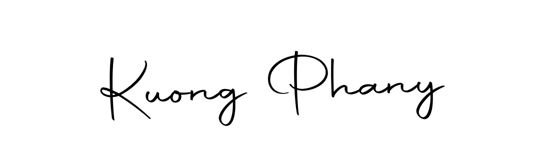 Also we have Kuong Phany name is the best signature style. Create professional handwritten signature collection using Autography-DOLnW autograph style. Kuong Phany signature style 10 images and pictures png