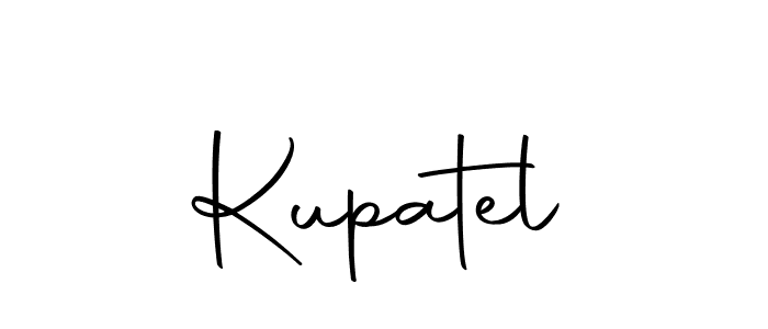You should practise on your own different ways (Autography-DOLnW) to write your name (Kupatel) in signature. don't let someone else do it for you. Kupatel signature style 10 images and pictures png