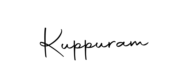 Kuppuram stylish signature style. Best Handwritten Sign (Autography-DOLnW) for my name. Handwritten Signature Collection Ideas for my name Kuppuram. Kuppuram signature style 10 images and pictures png
