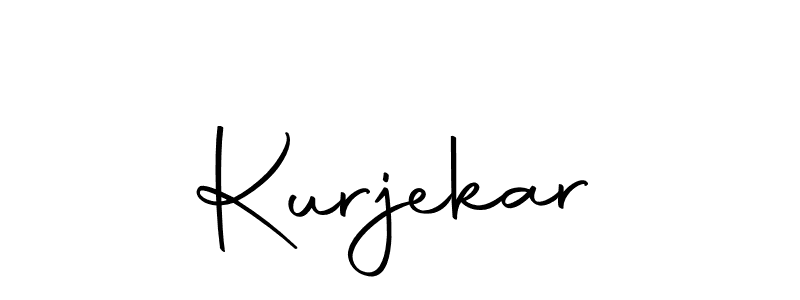 You should practise on your own different ways (Autography-DOLnW) to write your name (Kurjekar) in signature. don't let someone else do it for you. Kurjekar signature style 10 images and pictures png