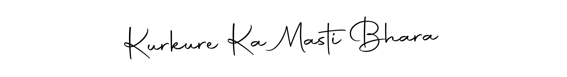 Design your own signature with our free online signature maker. With this signature software, you can create a handwritten (Autography-DOLnW) signature for name Kurkure Ka Masti Bhara. Kurkure Ka Masti Bhara signature style 10 images and pictures png