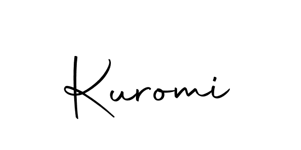Use a signature maker to create a handwritten signature online. With this signature software, you can design (Autography-DOLnW) your own signature for name Kuromi. Kuromi signature style 10 images and pictures png