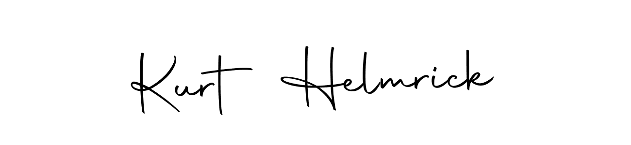 How to make Kurt Helmrick name signature. Use Autography-DOLnW style for creating short signs online. This is the latest handwritten sign. Kurt Helmrick signature style 10 images and pictures png