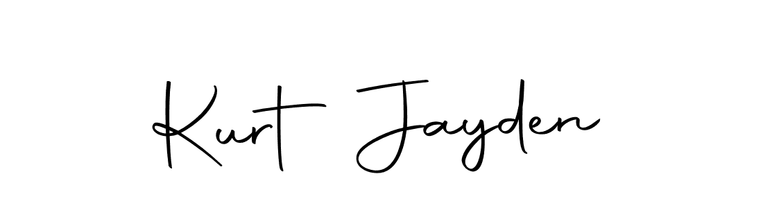 Use a signature maker to create a handwritten signature online. With this signature software, you can design (Autography-DOLnW) your own signature for name Kurt Jayden. Kurt Jayden signature style 10 images and pictures png