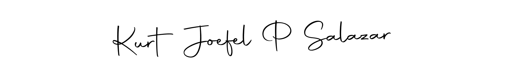 Create a beautiful signature design for name Kurt Joefel P Salazar. With this signature (Autography-DOLnW) fonts, you can make a handwritten signature for free. Kurt Joefel P Salazar signature style 10 images and pictures png
