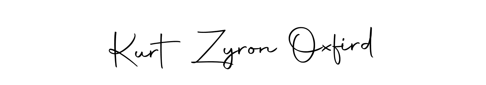 Design your own signature with our free online signature maker. With this signature software, you can create a handwritten (Autography-DOLnW) signature for name Kurt Zyron Oxfird. Kurt Zyron Oxfird signature style 10 images and pictures png