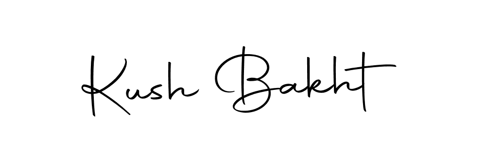 How to make Kush Bakht name signature. Use Autography-DOLnW style for creating short signs online. This is the latest handwritten sign. Kush Bakht signature style 10 images and pictures png