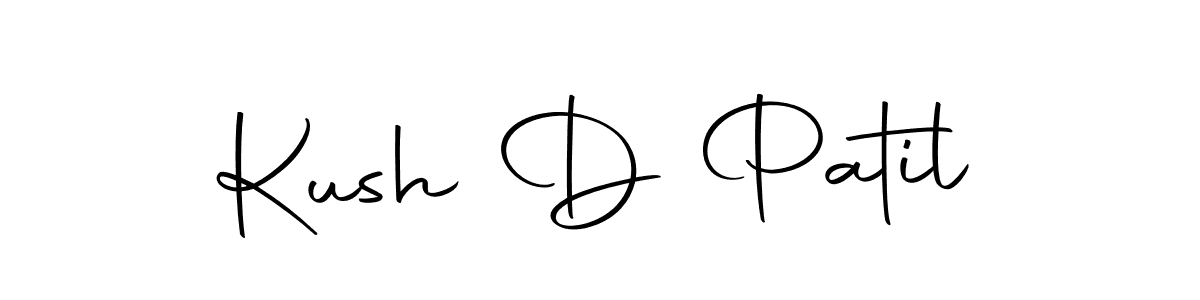 How to make Kush D Patil signature? Autography-DOLnW is a professional autograph style. Create handwritten signature for Kush D Patil name. Kush D Patil signature style 10 images and pictures png